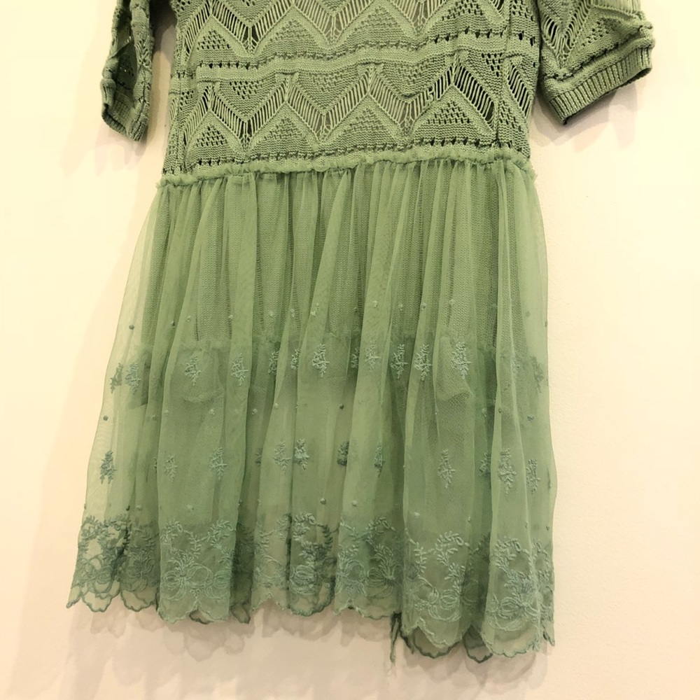 Green fairy tale cardigan st patty’s day patricks - Picture 3 of 6